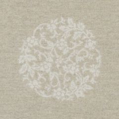 Highland Court HU16123 Wheat 152 Monogram Collection Indoor Upholstery Fabric