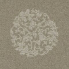Highland Court HU16123 Natural / Brow 70 Monogram Collection Indoor Upholstery Fabric