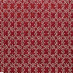 F Schumacher Hix Red 70141 Clique Collection Indoor Upholstery Fabric