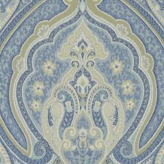Duralee DU16106 Blue / Avocado 71 Indoor Upholstery Fabric