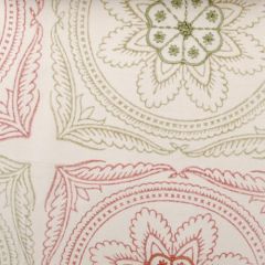 Highland Court 190134H 138-Rose / Green 288395 Indoor Upholstery Fabric