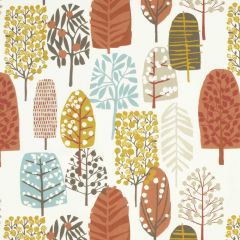 Clarke and Clarke Trad Spice F0992-05 Wilderness Collection Multipurpose Fabric