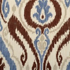 Duralee 42296 Blue / Brown 108 Indoor Upholstery Fabric