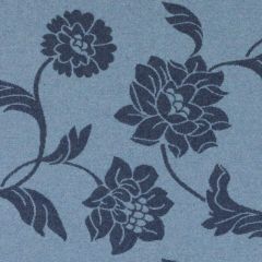 Highland Court HU16125 Azure 52 Monogram Collection Indoor Upholstery Fabric