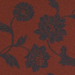 Highland Court HU16125 Red 9 Monogram Collection Indoor Upholstery Fabric