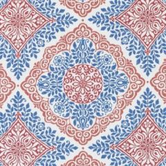 Duralee De42576 73-Red / Blue 296413 Whitmore Traditional Collection Indoor Upholstery Fabric