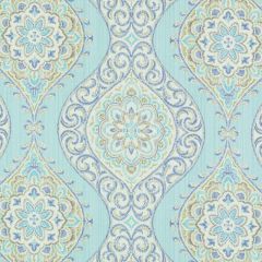 Duralee 42484 Turquoise / O 286 Indoor Upholstery Fabric