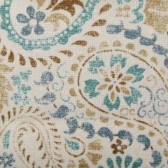 Duralee 42218 680-Aqua / Cocoa 298940 Hamilton All-Purpose Collection Indoor Upholstery Fabric