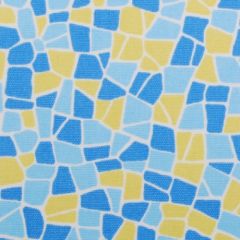 Duralee 42173 542-Blue / Yellow 299040 Indoor Upholstery Fabric