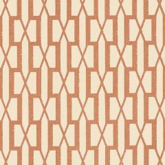 F Schumacher Belvedere Burnt Orange 176116 by Veere Grenney Indoor Upholstery Fabric