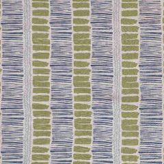 Lee Jofa Saltaire Lime / Indigo / Blue BFC-3624-235 Blithfield Collection Multipurpose Fabric