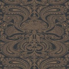 Cole and Son Malabar Bronze/black Black 95-7044 Contemporary Restyled Collection Wall Covering