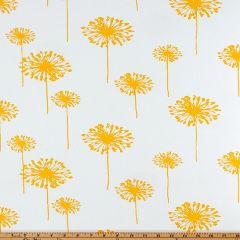 Premier Prints Dandelion White / Corn Yellow Slub Multipurpose Fabric