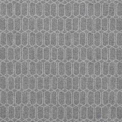 F Schumacher Modern Trellis Slate 75400 the Good Life Indoor / Outdoor Collection Upholstery Fabric