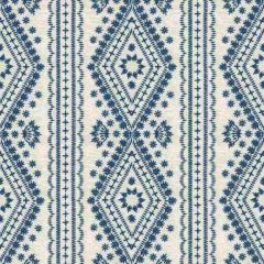 Lee Jofa Lucknow Blue 2017104-5 by Oscar De La Renta Multipurpose Fabric
