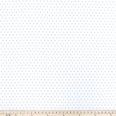 Premier Prints Mini Dot White / Sky Drake Premier Basics Collection Multipurpose Fabric