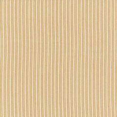 F Schumacher Baker Cotton Stripe Ivory/Rose/Sage 63002 Indoor Upholstery Fabric