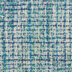 F Schumacher Babes Tweed Peacock 54236 Textures Collection Indoor Upholstery Fabric