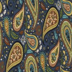 Robert Allen Art Paisley Indigo 232969 Crypton Home Collection Multipurpose Fabric
