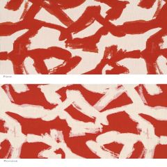 Perennials Tangled Red Coral Porter Teleo Collection Upholstery Fabric
