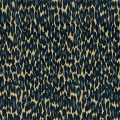 Lee Jofa LE Leopard Sapphire 2012148-5 by Oscar De La Renta Indoor Upholstery Fabric