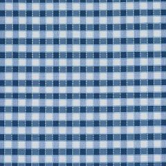 F Schumacher Ingrid Silk Check Blue 3453004 Rhapsody In Blue Collection Indoor Upholstery Fabric