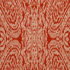 Robert Allen Paisley Way Lacquer Red 231692 Indoor Upholstery Fabric