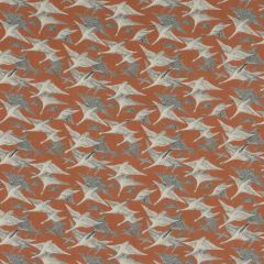 Mulberry Home Wild Geese Linen Spice FD287-T30 Bohemian Travels Collection Multipurpose Fabric