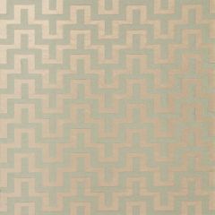 F. Schumacher Maubray Weave Aqua 66551 Courtrai Collection Indoor Upholstery Fabric