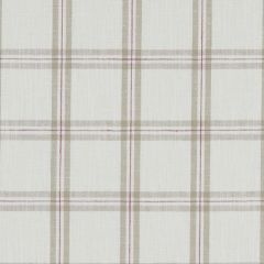 Clarke and Clarke Kelmscott Raspberry / Linen F1124-06 Avebury Collection Multipurpose Fabric