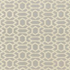F. Schumacher San Remo Fret Dove Grey 66060 Cote D'Azur Collection Upholstery Fabric