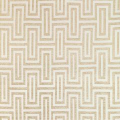 Kravet Couture Geo Glam Ivory Gold 36340-4 Modern Luxe III Collection Multipurpose Fabric