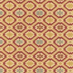 F. Schumacher Savonnerie Tapestry Garnet 62491 Chroma Collection