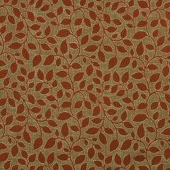 Robert Allen Contract Swaying Vine-Pumpkin 216917 Decor Upholstery Fabric