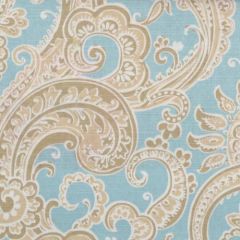 Duralee 72084 50-Natural / Blue 366832 Rhapsody Collection Indoor Upholstery Fabric