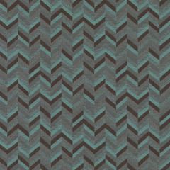 Duralee Contract 90920 680-Aqua / Cocoa 376725 Crypton Woven Jacquards VIII Collection Indoor Upholstery Fabric
