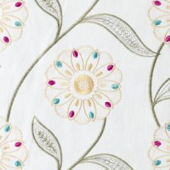 Duralee Da61356 221-Yellow / Sage 379945 Indoor Upholstery Fabric