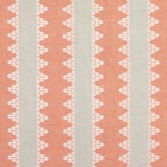 Thibaut Dhara Stripe Orange F92936 Paramount Collection Indoor Upholstery Fabric