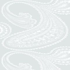 Cole and Son Rajapur White / Light Blue 95-2013 Contemporary Restyled Collection Wall Covering