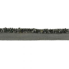 Kravet Pebble Cord Coal T30753-818 Linherr Hollingsworth Boheme Trim Collection Finishing