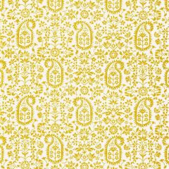 F Schumacher Kalika Paisley Print Citron 174863 Indoor Upholstery Fabric