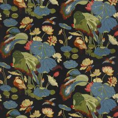 Lee Jofa Nympheus Print Teal 2002172-8 Perennia Collection Multipurpose Fabric