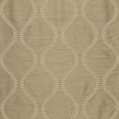F Schumacher Agadir Embroidery Chanterelle 65750 Chroma Collection Indoor Upholstery Fabric