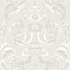 Cole and Son Wyndham White and Pearl 94-3015 Albemarle Collection Wall Covering