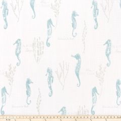 Premier Prints Ocean Love Blue Haze Slub Canvas Beach House Collection Multipurpose Fabric
