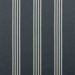 Clarke and Clarke Marlow Navy F0422-04 Ticking Stripes Collection Upholstery Fabric