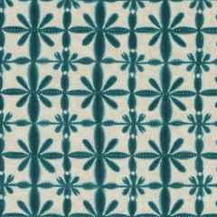 Duralee Aqua DP42650-19 Sakai Prints and Wovens Collection Indoor Upholstery Fabric