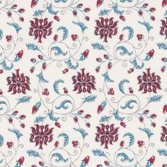 Duralee Fado Red and Blue DE42665-73 By Tilton Fenwick Indoor Upholstery Fabric