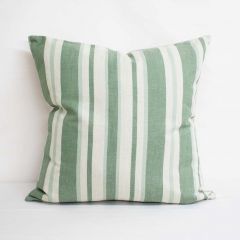 Indoor Fabricut Tivoli Cypress - 24x24 Vertical Stripes Throw Pillow