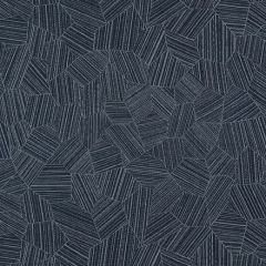Sunbrella Leaf Structure Indigo 146419-0006 Rockwell Currents Collection Upholstery Fabric